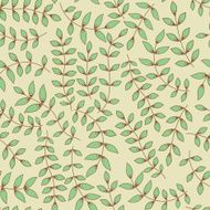 Seamless pattern with leaf N44