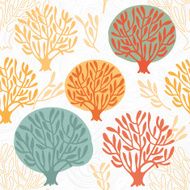 Seamless pattern with leafs N9