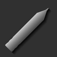 pencil abstract icon vector style N2