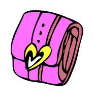 purse is placed