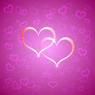 Vector pink Saint Valentines background N2