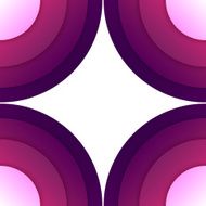 Abstract purple paper round shapes background N2