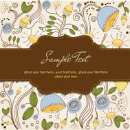seamless pattern background with flowers N35