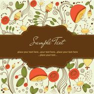 seamless pattern background with flowers N37