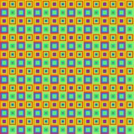 Abstract geometric square seamless background on white