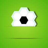 Vector football background