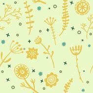 cute floral pattern N17