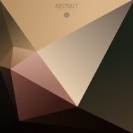 Dark Mosaic triangle background N2