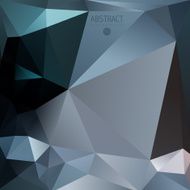 Dark Mosaic triangle background N4