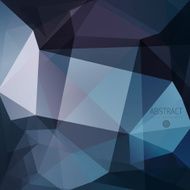 Dark Mosaic triangle background N7