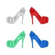 Abstract Heel Shoes