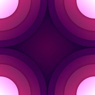 Abstract purple paper round shapes background N5