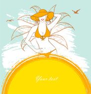 Sunny woman N2