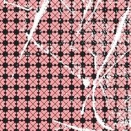 Seamless grunge pattern background hearts flower pink N4