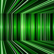 Abstract warped green stripes colorful background N2