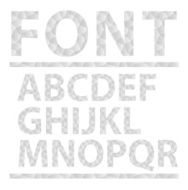 Abstract alphabet set Font Vector illustration N2