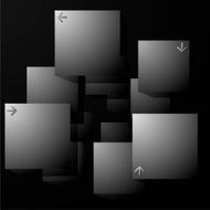 abstract set vector business style