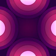 Abstract purple paper round shapes background N6