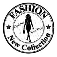 Fashion new collection stamp