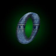 vector jeans letter N9