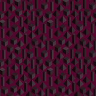 Decorative bright tecture with geometric shapes