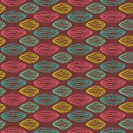Abstract colorful doodle retro seamless pattern