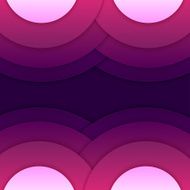 Abstract purple round shapes background