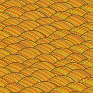 Seamless abstract hand drawn pattern waves background N8