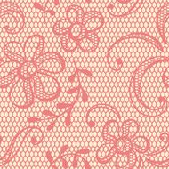 Old lace background ornamental flowers Vector texture N5