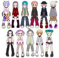 Anime girls style