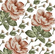 Flowers Vector Beautiful background with a flower ornament N3