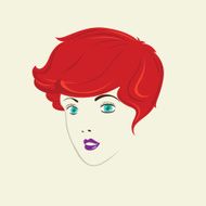 Short Curly Hair Woman HairStyle