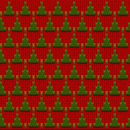 Knitted Wool Vector Background N2