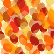 Cute seamless leaf autumn pattern