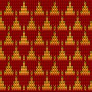 Knitted Wool Vector Background N3