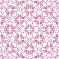 Seamless pattern with geometric tiles
