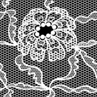 Lace vector fabric seamless pattern N16