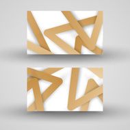 Vector business-card set for your design N7