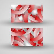 Vector business-card set for your design N8