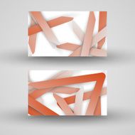 Vector business-card set for your design N10