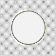 Luxury background with diamond buttons vector illustration N3