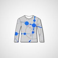 Abstract illustration on sweater N121
