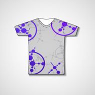 Abstract illustration on t-shirt N115