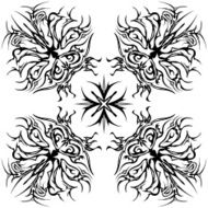 Abstract monochrome pattern N3