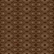 Brown Abstract Seamless Pattern