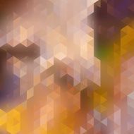 Autumn colorful background made of triangles N5
