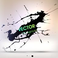 Abstract Ink Blot for Grunge Backgound N23