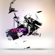Abstract Ink Blot for Grunge Backgound N25