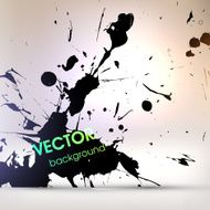 Abstract Ink Blot for Grunge Backgound N30