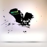Abstract Ink Blot for Grunge Backgound N44